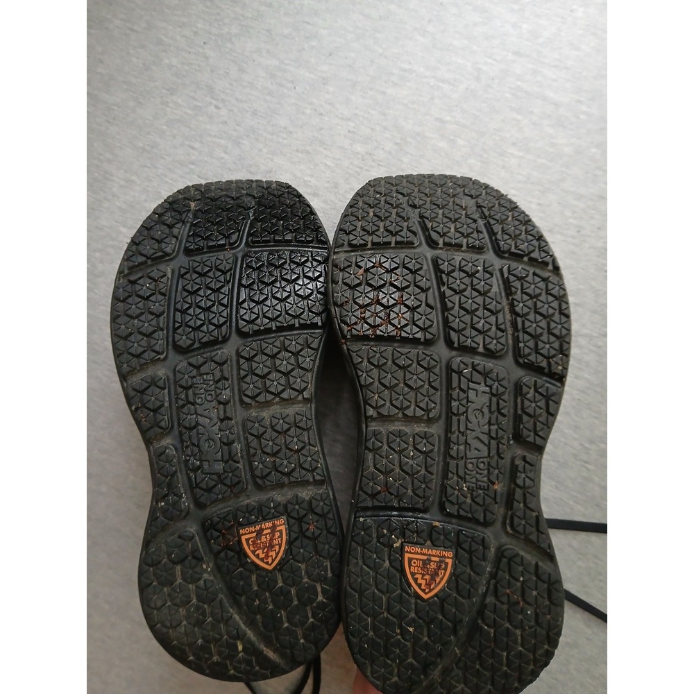 Hoka Sneakers Womens 9 Bondi SR Leather Black Lace Up Casual Comfort Everyday - Picture 11 of 14